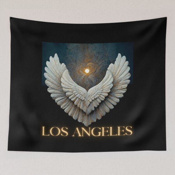 Item preview, Los Angeles LA angels wings and tunel of light elegant style funny gifts designed and sold by thankful-loco.