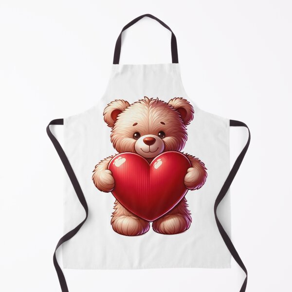 Item preview, Valentine teddy bear designed and sold by Truck Stop One.