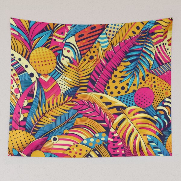 Item preview, Tropical abstract designed and sold by tipitoes.