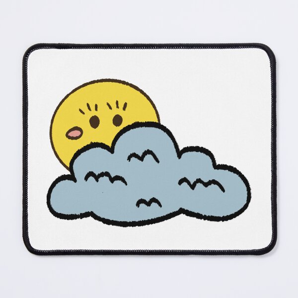 Item preview, Cute Cartoon Sun and Cloud designed and sold by haRexia.