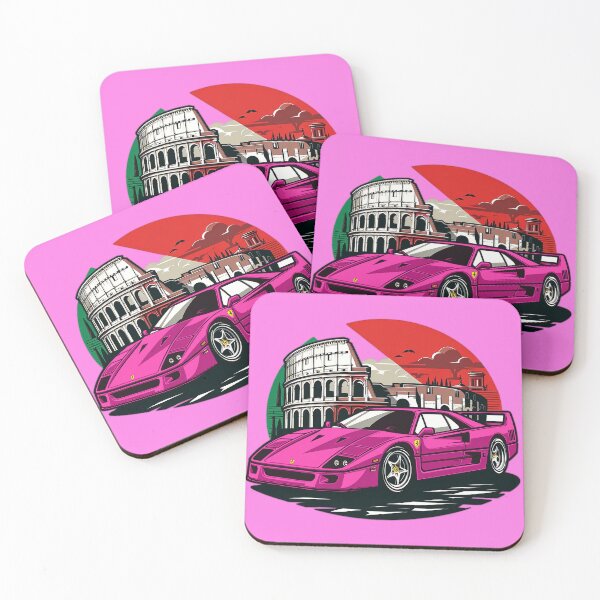 Item preview, Pink F40 the Italian Icon designed and sold by mugooooo.