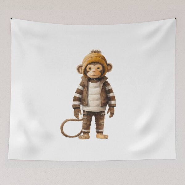 Item preview, Cheeky Monkey Playful Tee designed and sold by Moisky Art.
