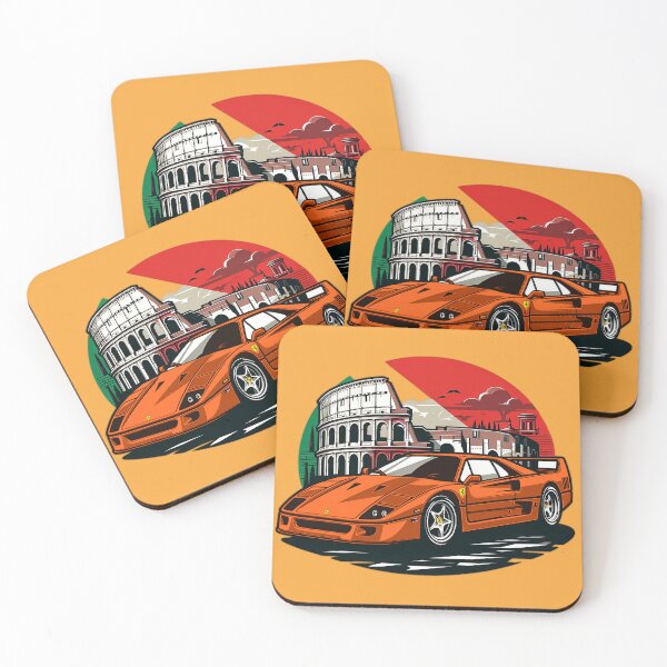 Item preview, Orange F40 the Italian Icon designed and sold by mugooooo.