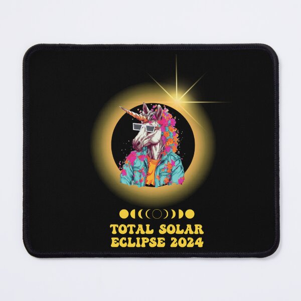 Item preview,  2024 Solar Total 2024 Eclipse Unicorn designed and sold by EleganceEasel.