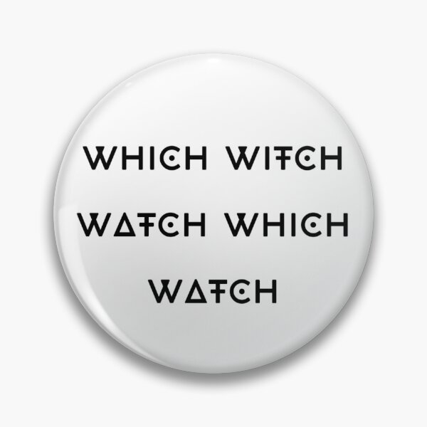 Item preview, Which Witch Watch Which Watch tongue twister designed and sold by ArtArturs.