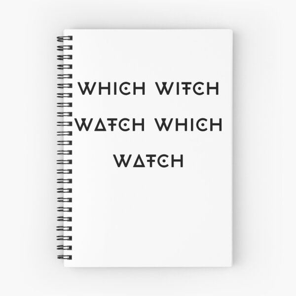 Item preview, Which Witch Watch Which Watch tongue twister designed and sold by ArtArturs.