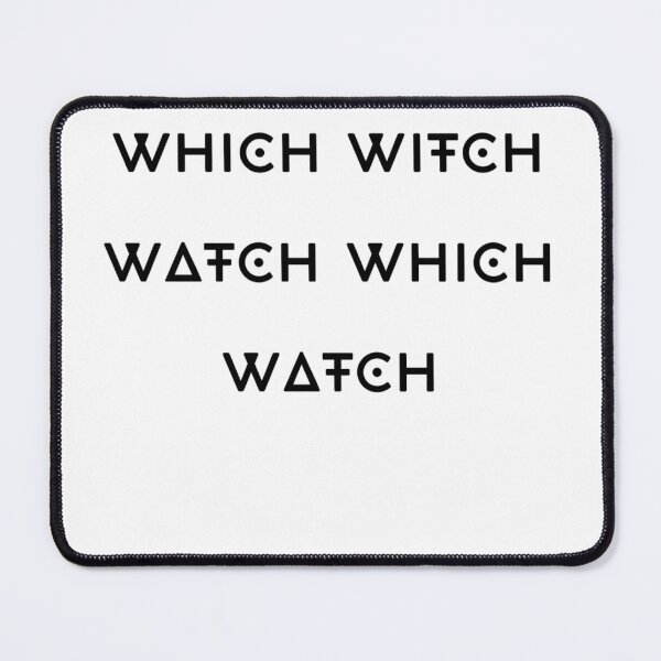 Item preview, Which Witch Watch Which Watch tongue twister designed and sold by ArtArturs.