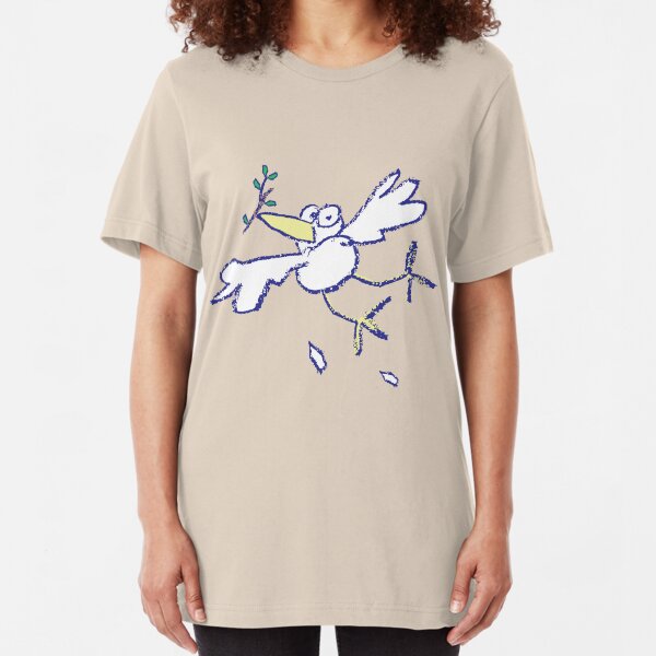 The Dove Is Getting Tired Slim Fit T-Shirt
