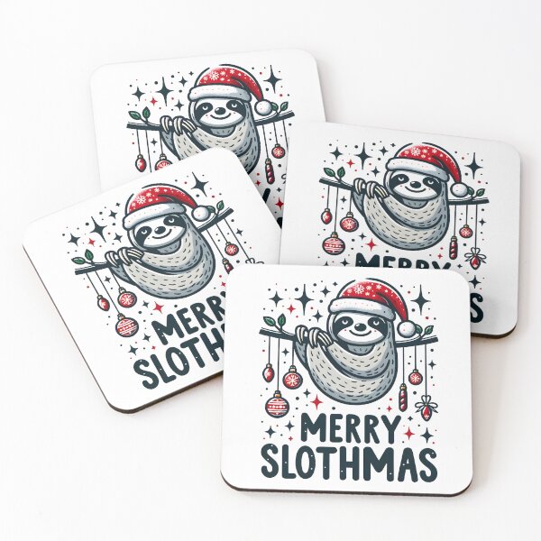 Item preview, Merry Slothmas 3 designed and sold by NavyPanda.