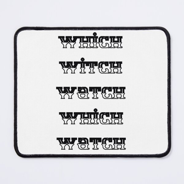 Item preview, Witch Watch tongue twister designed and sold by ArtArturs.