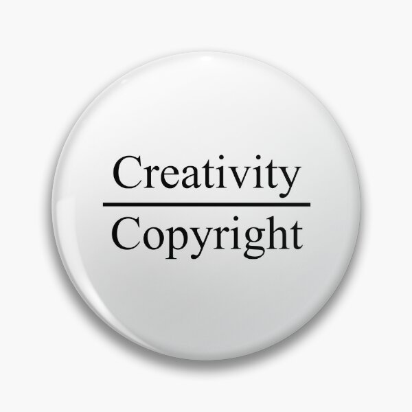 Item preview, Creativity over Copyright designed and sold by Laura-E-Creator.