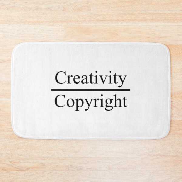 Item preview, Creativity over Copyright designed and sold by Laura-E-Creator.