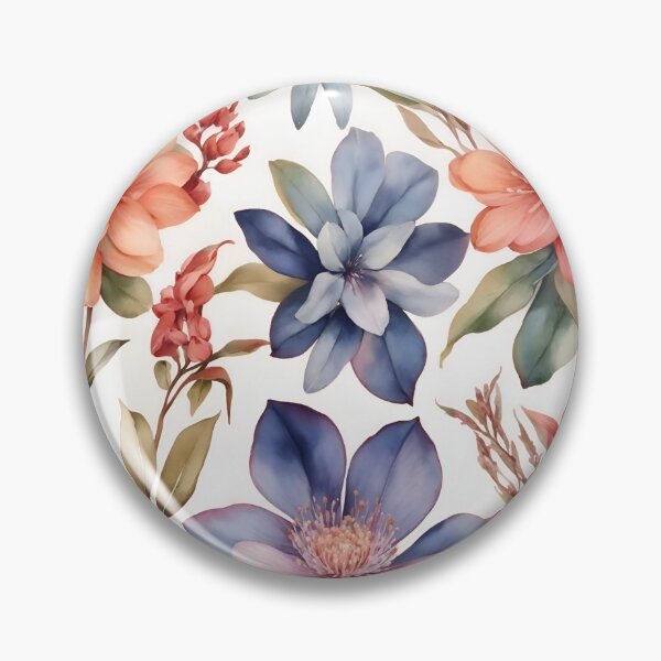 Artikelvorschau, Aquarell Blumenmuster entworfen und verkauft von Neranchara.