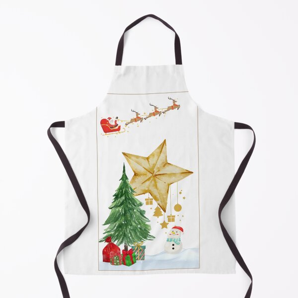 Item preview, "Starry Night: Magical Winter with Santa and Stars" designed and sold by Power-OF-You.