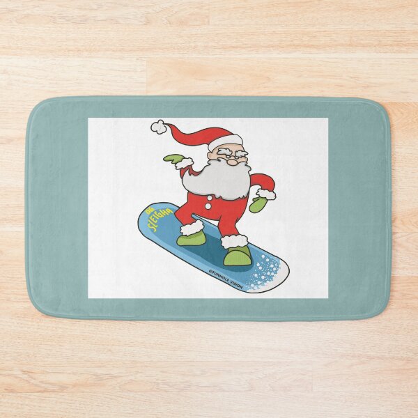 Item preview, Silly Seasonal Holiday Shreddin Santa Sleigha Design designed and sold by FunholeVision.