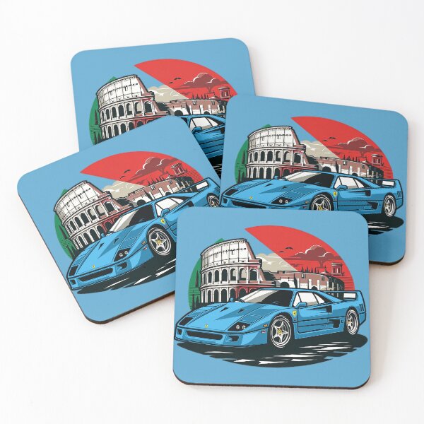 Item preview, Blue F40 the Italian Icon designed and sold by mugooooo.