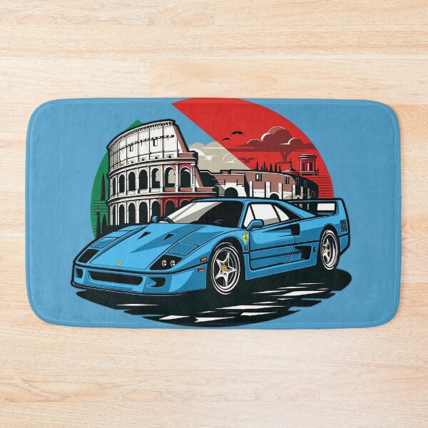 Item preview, Blue F40 the Italian Icon designed and sold by mugooooo.