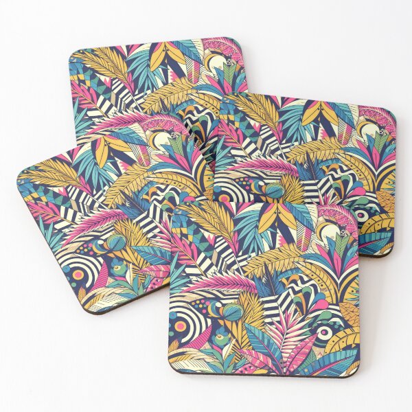 Item preview, Jungle pinks designed and sold by tipitoes.