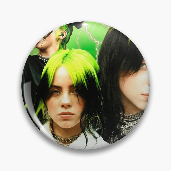 Billie Green Hair Stickers for Sale