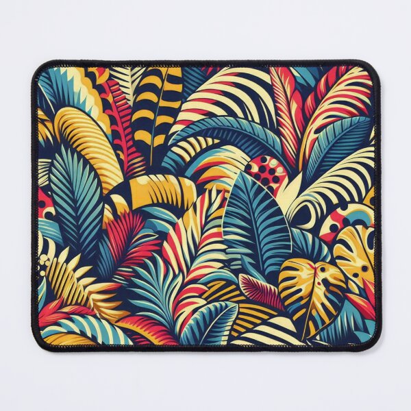Item preview, Jungle colorful flora designed and sold by tipitoes.