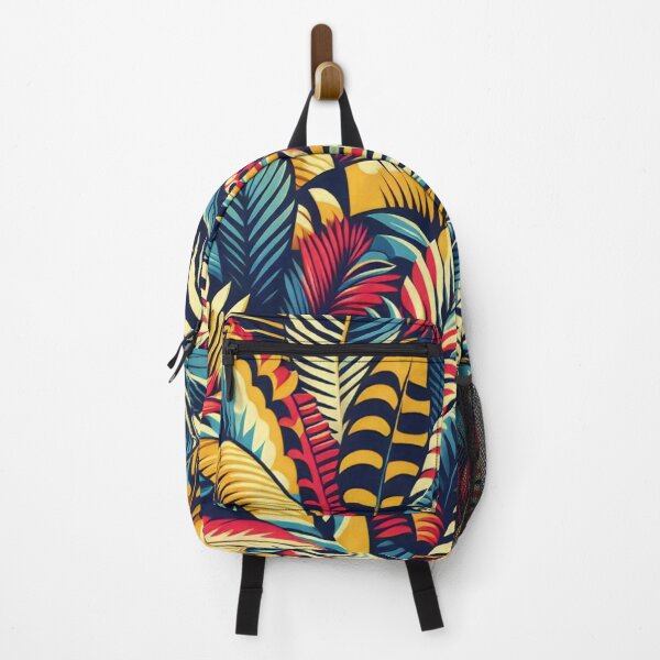Item preview, Jungle colorful flora designed and sold by tipitoes.