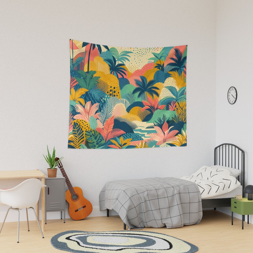Vista previa del artículo con la obra «Tela decorativa», diseñado y vendido por tipitoes.