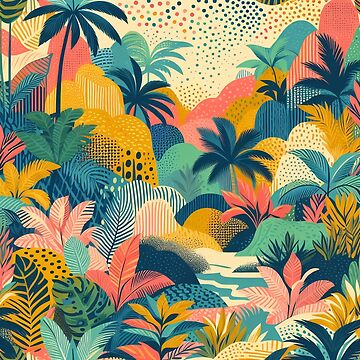 Imagen de la obra Jungle Landscape de tipitoes