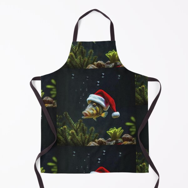 Artikelvorschau, Fisch in der Weihnachtsmütze entworfen und verkauft von Visual Arts Sławomir Grzanek.