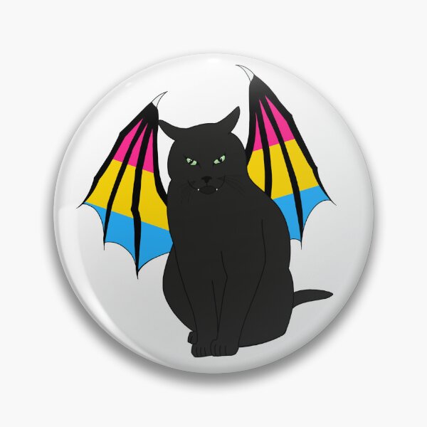 Item preview, Pansexual Pride Dragon Cat designed and sold by ashstash.