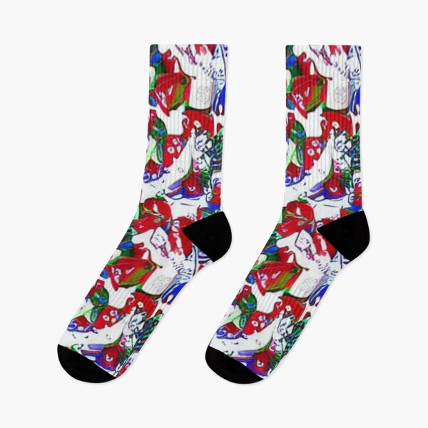 Item preview, Abstract Christmas Colors Pattern designed and sold by calibrit.