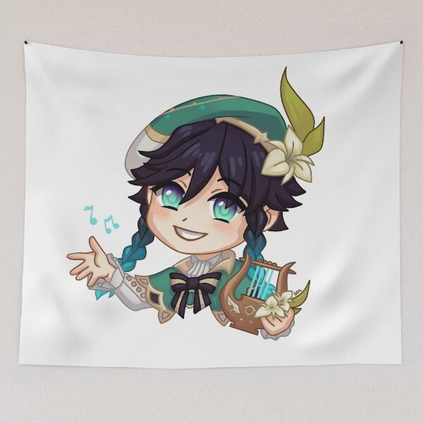 Item preview, Venti chibi Genshin designed and sold by Heteyy.