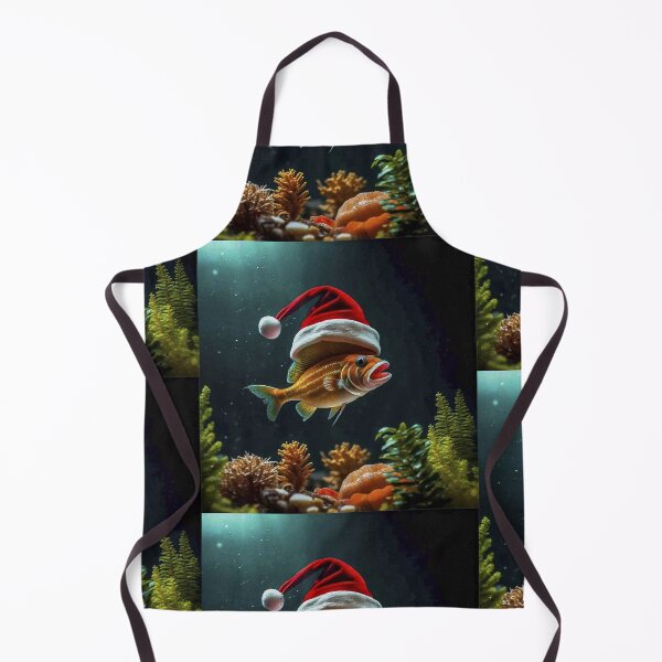 Artikelvorschau, Fisch mit Nikolausmütze II entworfen und verkauft von Visual Arts Sławomir Grzanek.