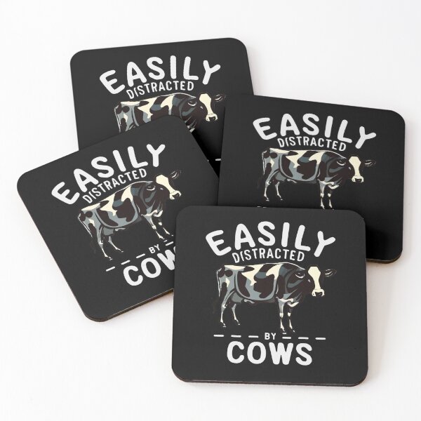 Item preview, Easily Distracted by Cows designed and sold by NNisu.