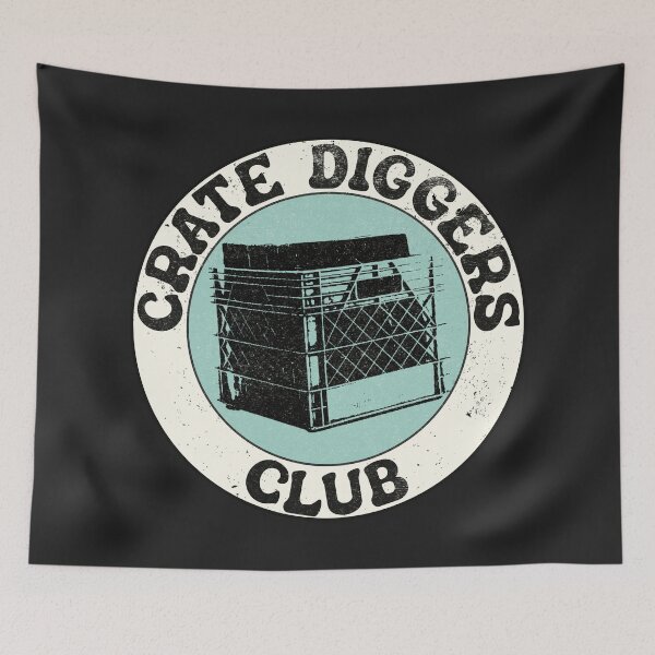 Item preview, Crate Diggers Club designed and sold by theoralcollage.