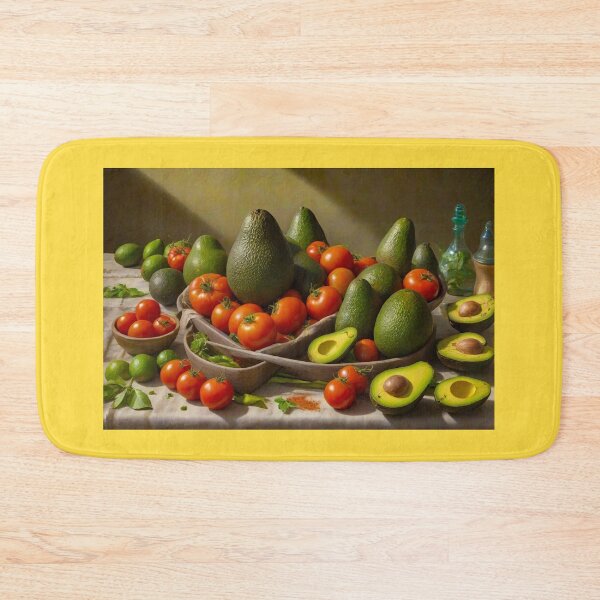 Item preview, 1,000 Puzzle Piece Challange~Beautiful Food Arrangements For Home Decorating, Stickers, Magnets, Desk Mats, Mouse Pads, Pillows, Totes, Wall Art, Metal Art, Clock,Comforter, Blanket, Bath Mat designed and sold by MoreEZUSA-Here.