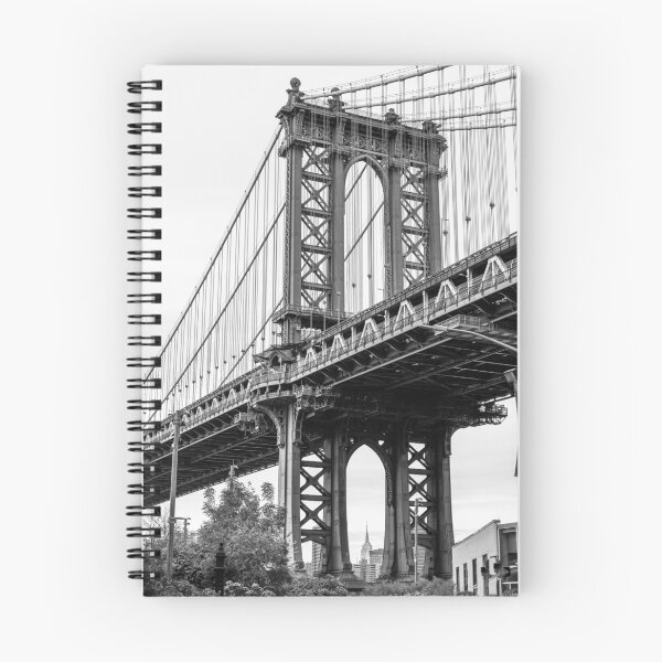 Item preview, Manhattan Bridge in Black & White designed and sold by Compass and a Camera.