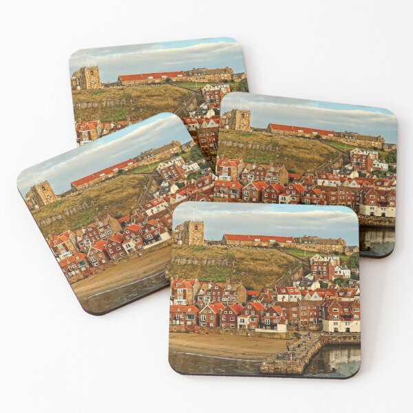Item preview, Whitby town , Church and Abbey designed and sold by RosRidleyPhoto.