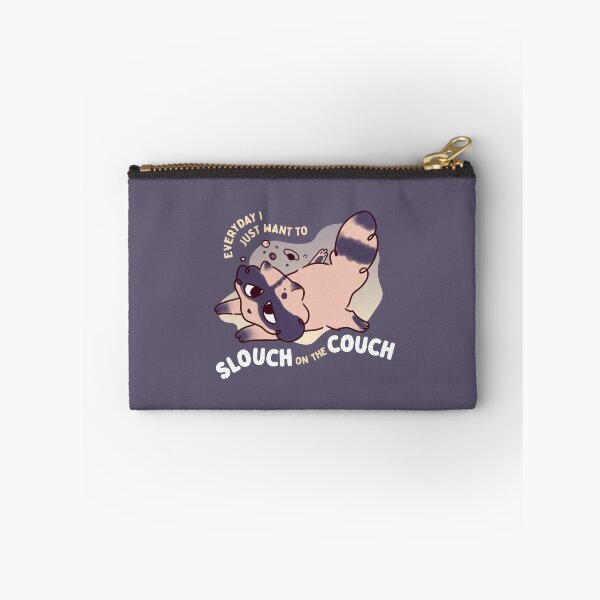 Item preview, everyday I just want to slouch on the couch (dark) designed and sold by PlutoandNova.