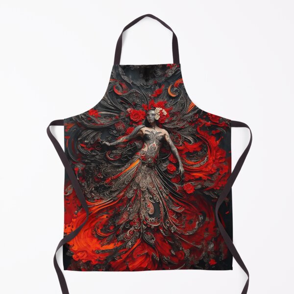 Item preview, Elegant gorgeous La Calavera Catrina, Lady of the afterlife, the Elegant Skull designed and sold by Fantasymachine.