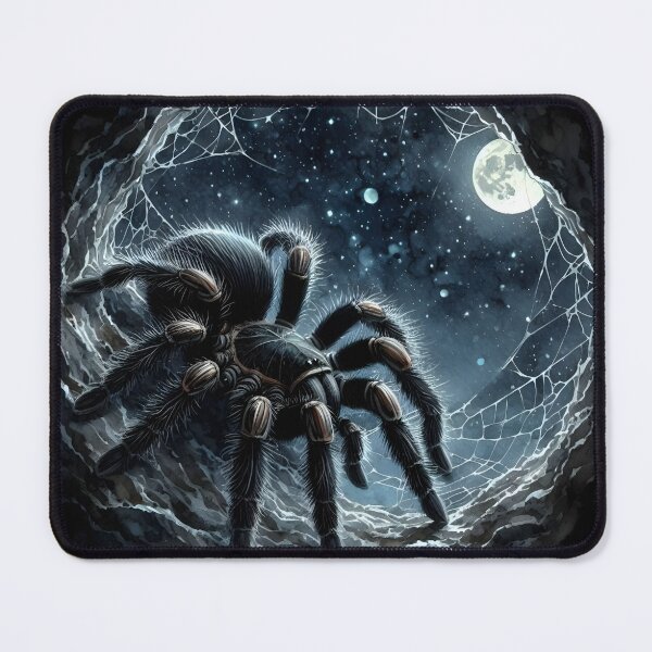 Item preview, Tarantulas moonlight night  designed and sold by RubisLeaf.
