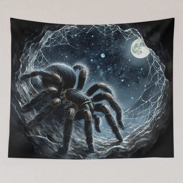 Item preview, Tarantulas moonlight night  designed and sold by RubisLeaf.