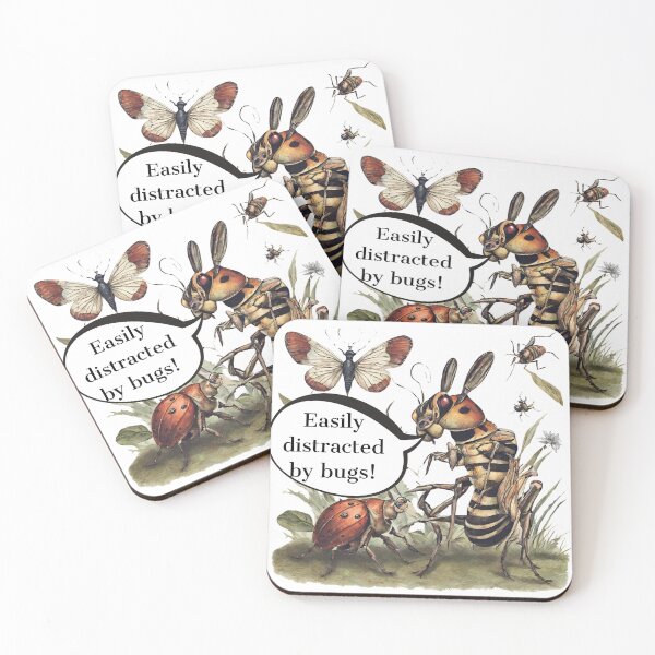 Item preview, Talking insect easily distracted by bugs designed and sold by SweetRossel.