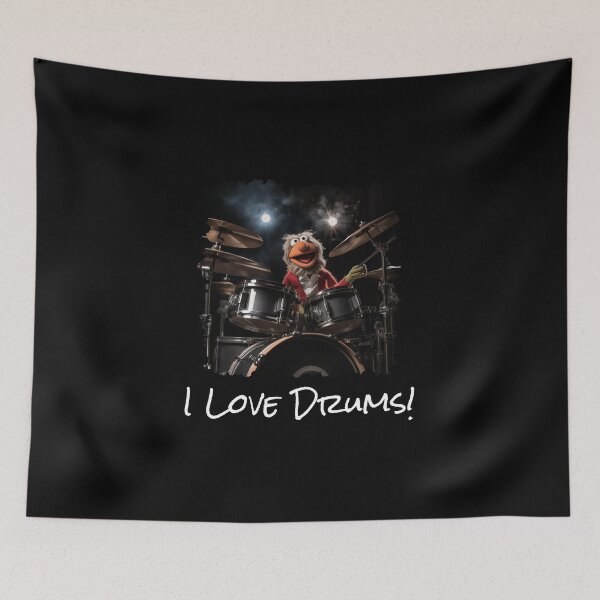 Item preview, I Love Drums designed and sold by PB-Sandwich.