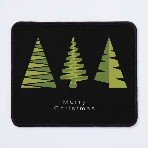 Item preview, Modern Christmas Trees Design - Abstract Christmas Trees Basic Geometric Shapes designed and sold by CottonGarb.