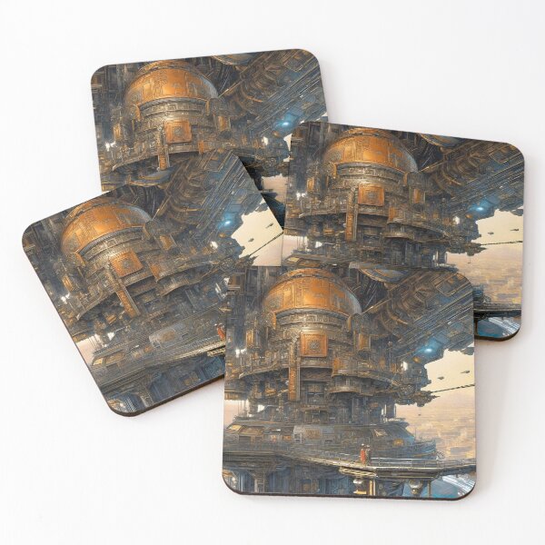 Item preview, Futuristic Cityscape 2 - Sci Fi art designed and sold by Delerat7.