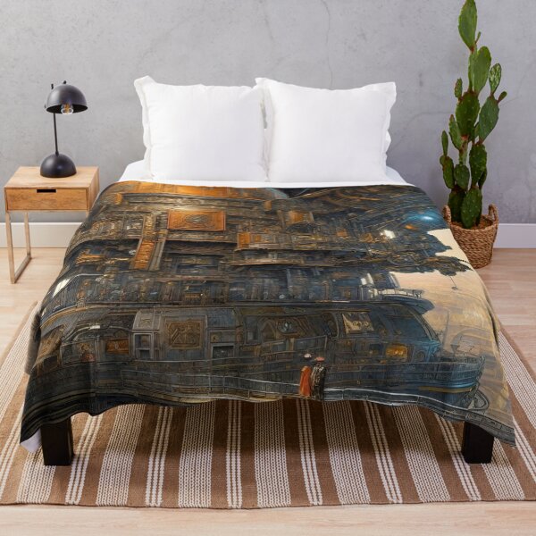 Item preview, Futuristic Cityscape 2 - Sci Fi art designed and sold by Delerat7.