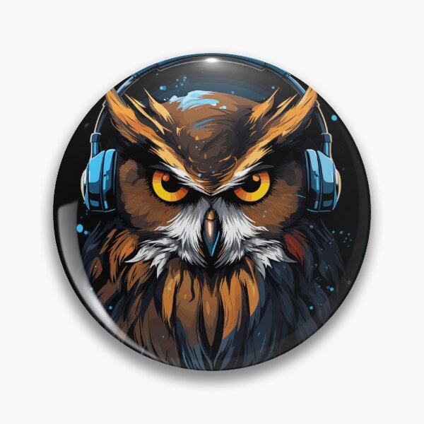 Item preview, smart Headphone DJ Owl designed and sold by EternalDelight1.