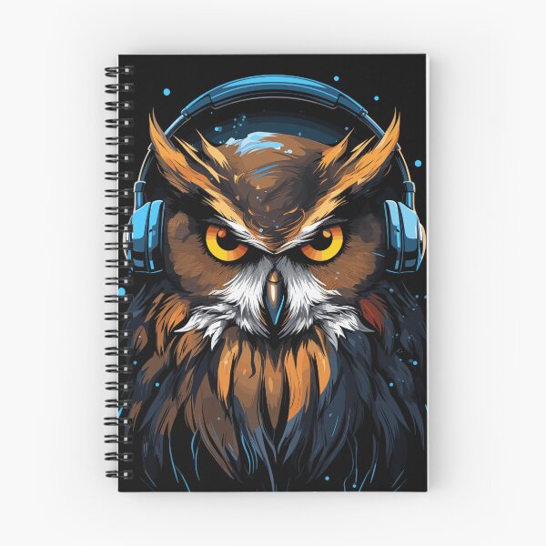 Item preview, smart Headphone DJ Owl designed and sold by EternalDelight1.
