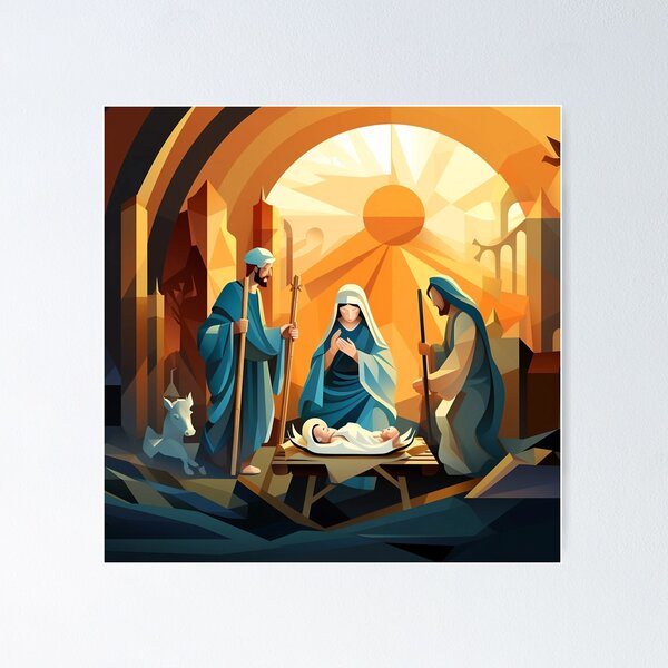 Item preview, Abstract Nativity Scene designed and sold by dcrc.