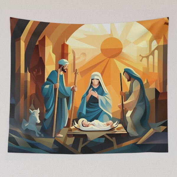 Item preview, Abstract Nativity Scene designed and sold by dcrc.